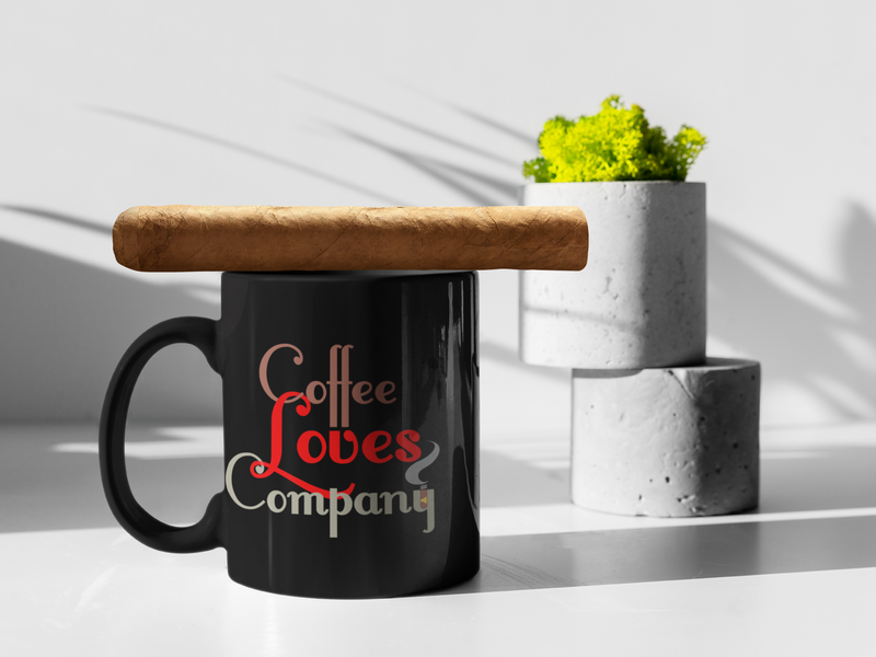 Coffee Loves Company Mug