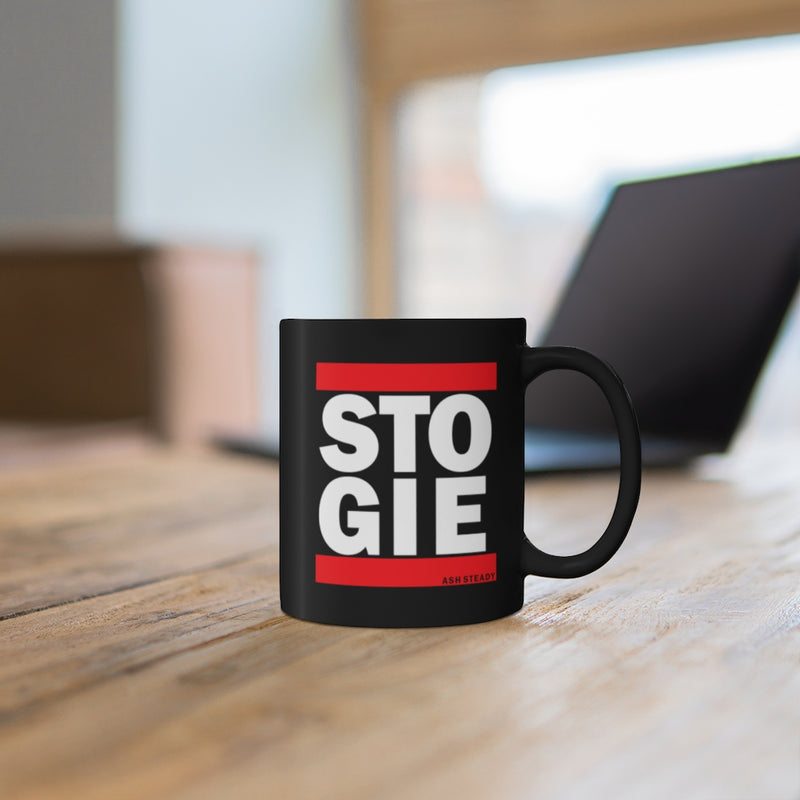 STO GIE Coffee Mug, 11oz Black