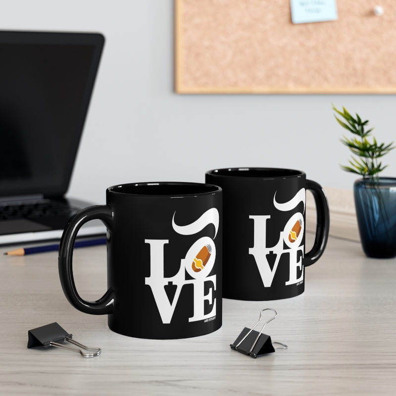Stogie Love, Black mug 11oz