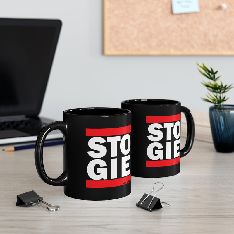 STO GIE Coffee Mug, 11oz Black