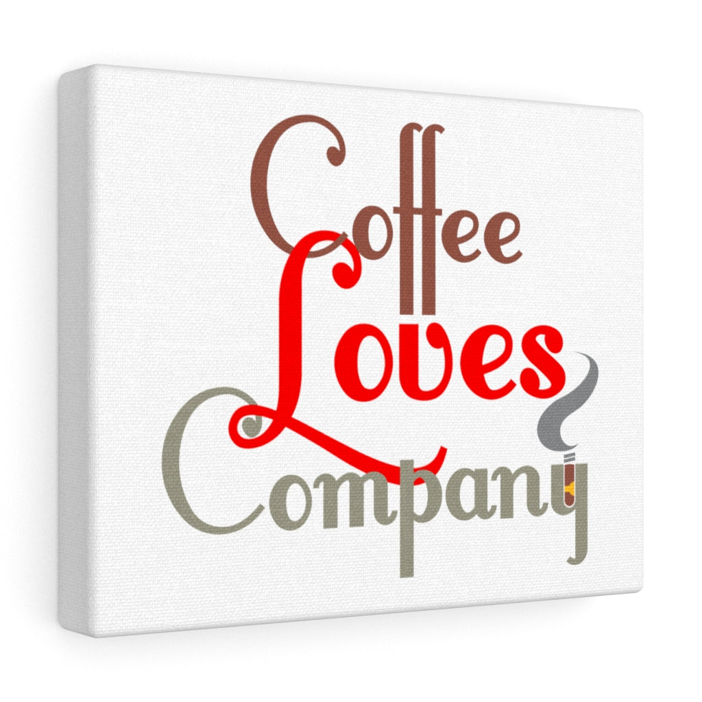 Coffee Loves Company, Canvas Gallery Wraps